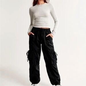 Abercrombie Black Utility Pants